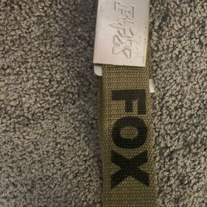 Fox Olive and Black Belt